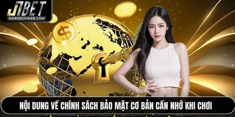 Nội dung về chính sách bảo mật cơ bản cần nhớ khi chơi